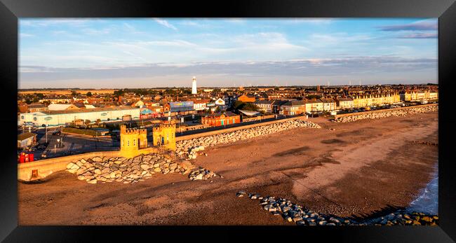 Golden Shores of Withernsea Framed Print by Tim Hill