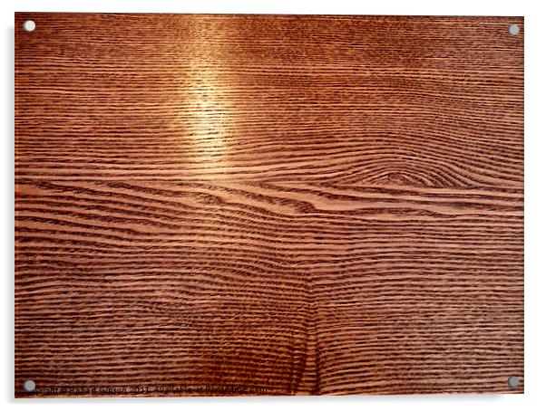 Polished wood grain Acrylic by Robert Gipson