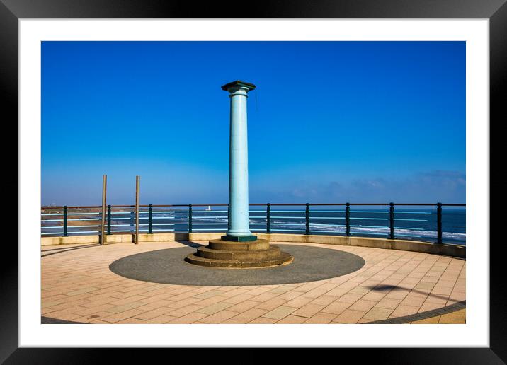 Whitley Bay Column Framed Mounted Print by Steve Smith