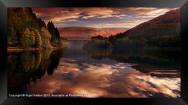 Howden View Framed Print by Nigel Hatton