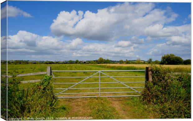 Outdoor field Canvas Print by Philip Gough