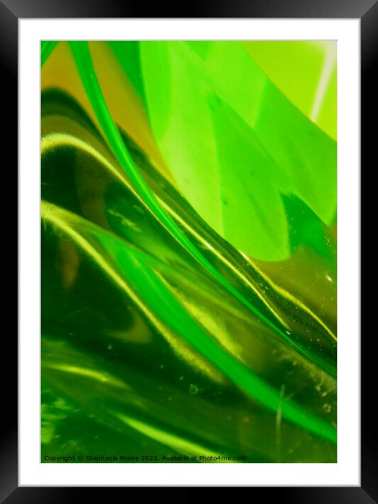 Abstract 2023 62 Framed Mounted Print by Stephanie Moore