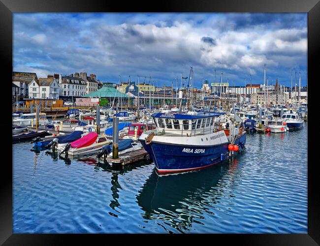 The Barbican, Plymouth Framed Print by Darren Galpin