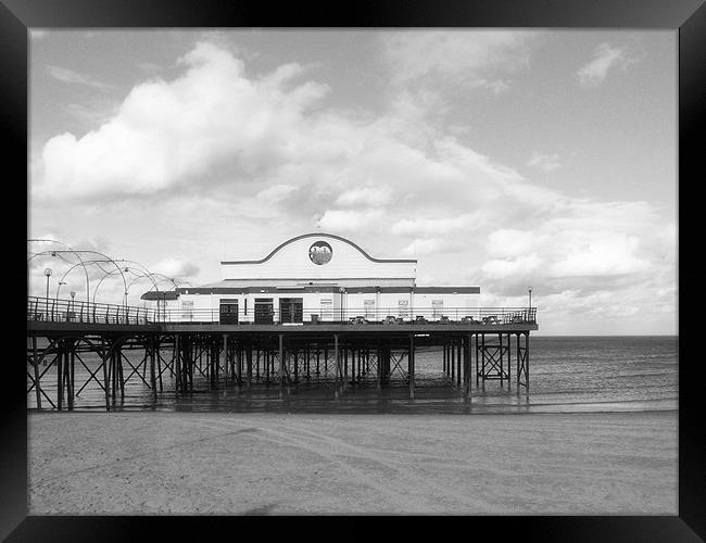 Cleethorpes Pier Framed Print by Sarah Couzens