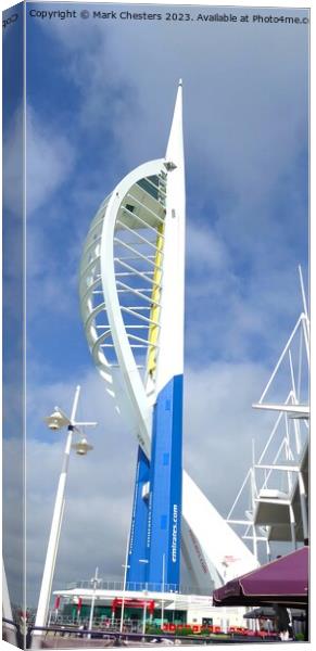 Majesty of the Spinnaker Canvas Print by Mark Chesters