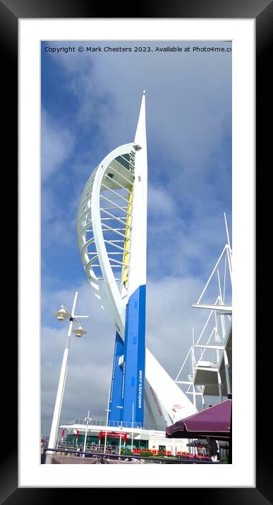 Majesty of the Spinnaker Framed Mounted Print by Mark Chesters