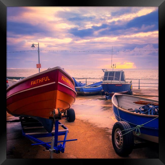The Resilient Filey Faithful Framed Print by Tim Hill