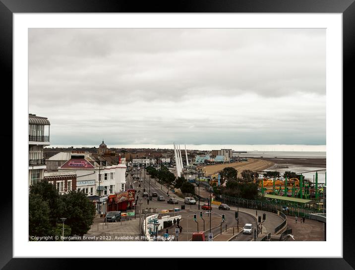 Southend On Sea Framed Mounted Print by Benjamin Brewty