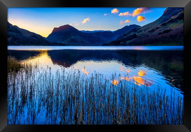 Fleetwith Pike, Buttermere, Cumbria Framed Print by Tim Hill