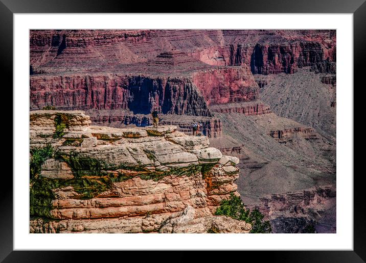 Thrilling Heights Framed Mounted Print by Ron Ella