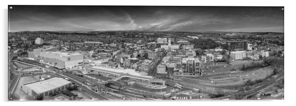 Barnsley Skyline Acrylic by Apollo Aerial Photography