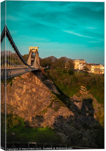 Clifton suspension bridge, Bristol, UK Canvas Print by Mehul Patel