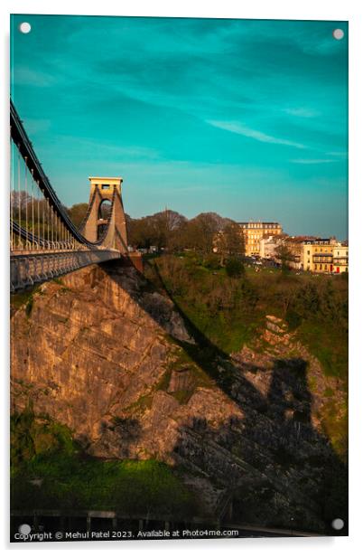 Clifton suspension bridge, Bristol, UK Acrylic by Mehul Patel