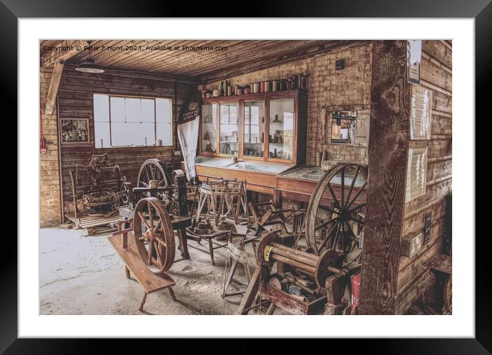 The Old Workshop  Framed Mounted Print by Peter F Hunt