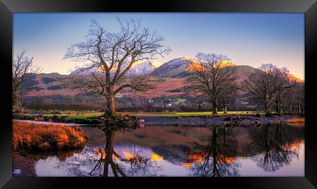 Whiteless Pike Buttermere Framed Print by Tim Hill