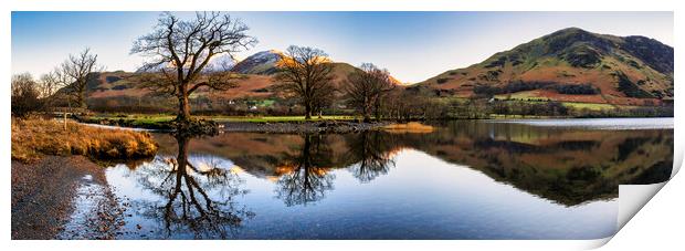 Buttermere Panoramic Print by Tim Hill