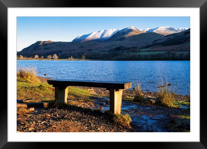 Whiteless Pike Buttermere Framed Mounted Print by Tim Hill