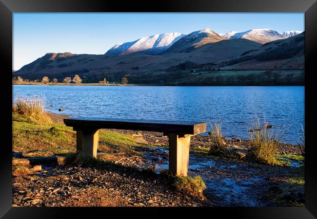 Whiteless Pike Buttermere Framed Print by Tim Hill