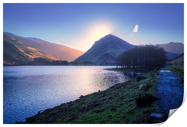 Fleetwith Pike Buttermere Print by Tim Hill