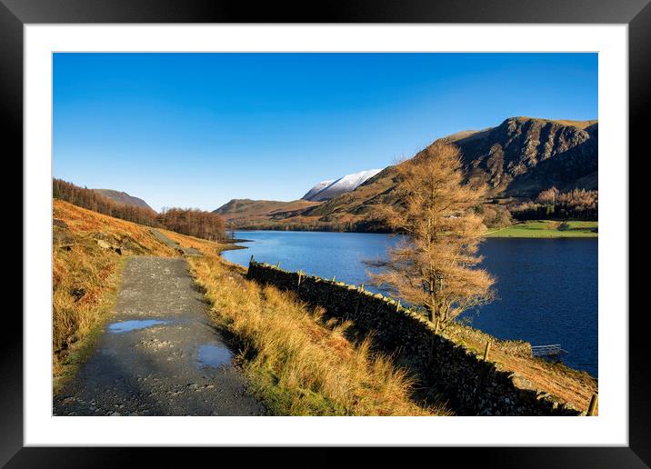 Winter Wonderland at Buttermere Framed Mounted Print by Tim Hill