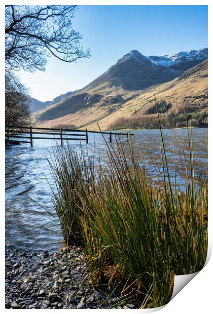 Majestic Buttermere Scenery Print by Tim Hill