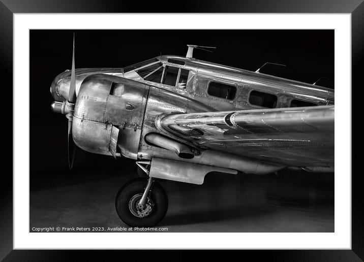 aircraft Framed Mounted Print by Frank Peters