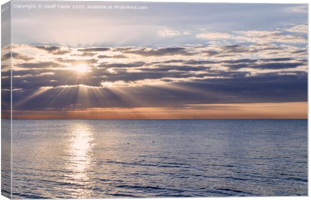 Ray of light Canvas Print by Geoff Taylor