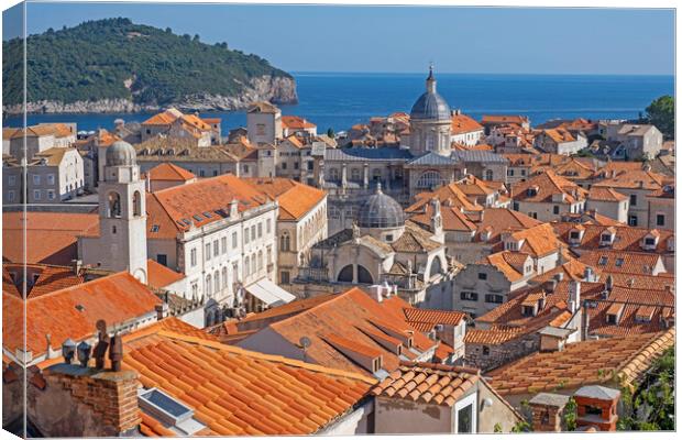 Old Town of Dubrovnik Canvas Print by Arterra 