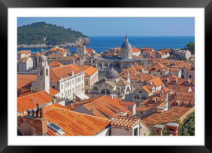 Old Town of Dubrovnik Framed Mounted Print by Arterra 