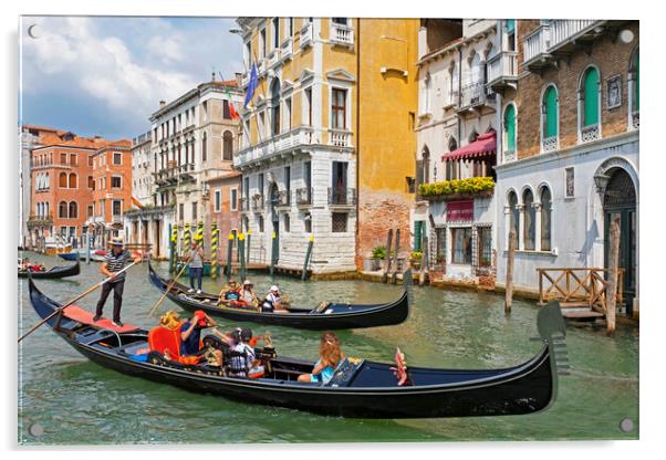 Grand Canal in Venice Acrylic by Arterra 