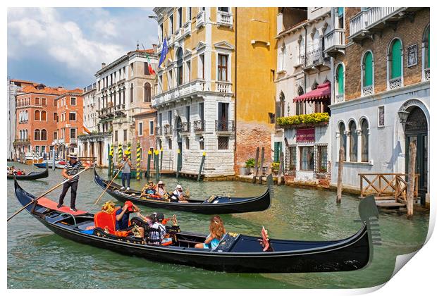 Grand Canal in Venice Print by Arterra 