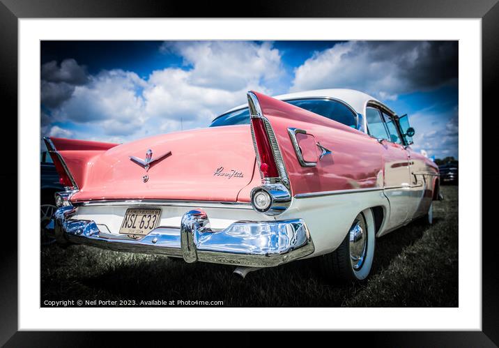Pink Perfection Framed Mounted Print by Neil Porter