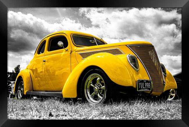 Hot Rod Life Framed Print by Neil Porter