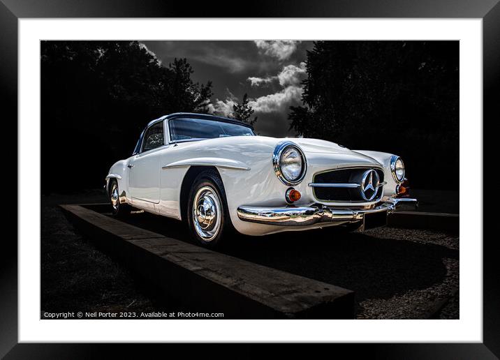 Perfection Framed Mounted Print by Neil Porter