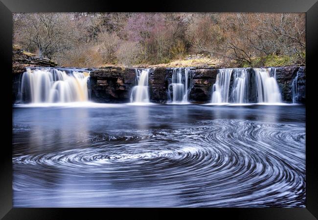 The Majestic Power of Wain Wath Force Framed Print by Tim Hill