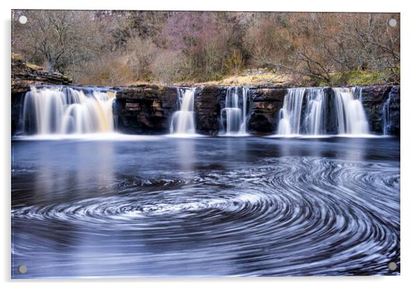 The Majestic Power of Wain Wath Force Acrylic by Tim Hill