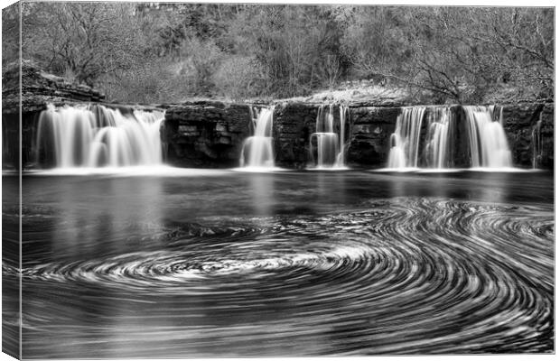 Serene Power of Wain Wath Force Canvas Print by Tim Hill