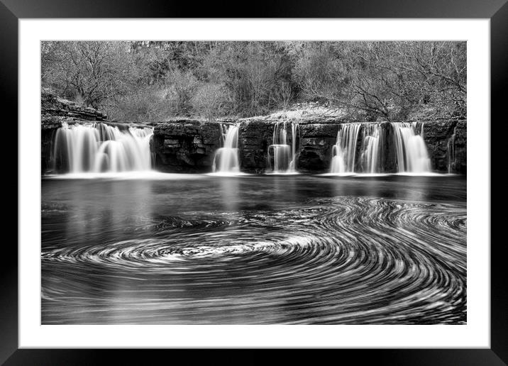 Serene Power of Wain Wath Force Framed Mounted Print by Tim Hill