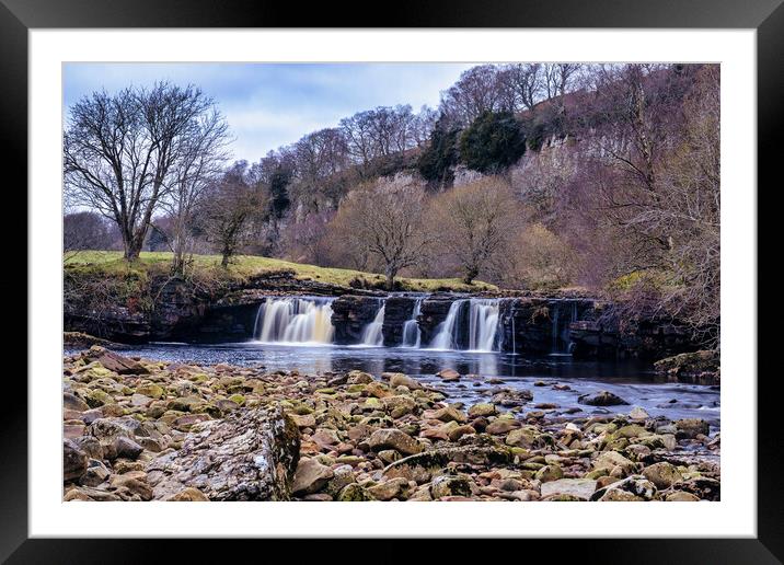 Wain Wath Force Yorkshire Framed Mounted Print by Tim Hill