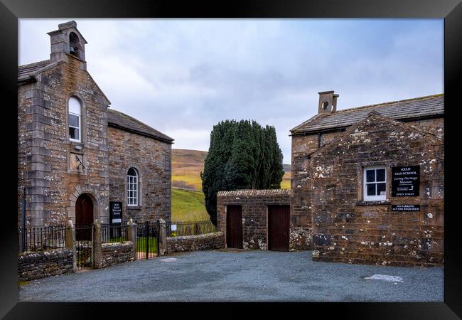 Keld Old School Swaledale Framed Print by Steve Smith