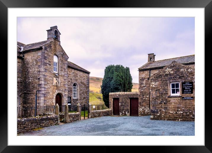 Keld Old School, Yorkshire Dales Framed Mounted Print by Tim Hill