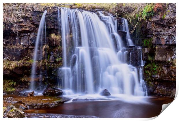Majestic East Gill Force Waterfall Print by Tim Hill