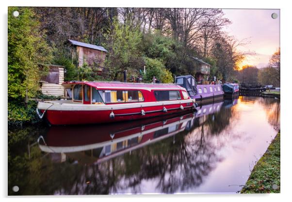 Hebden Bridge West Yorkshire Acrylic by Steve Smith