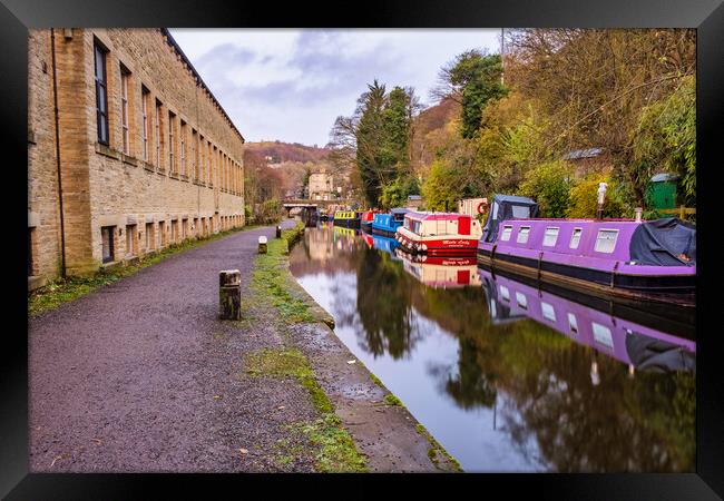 Hebden Bridge West Yorkshire Framed Print by Steve Smith