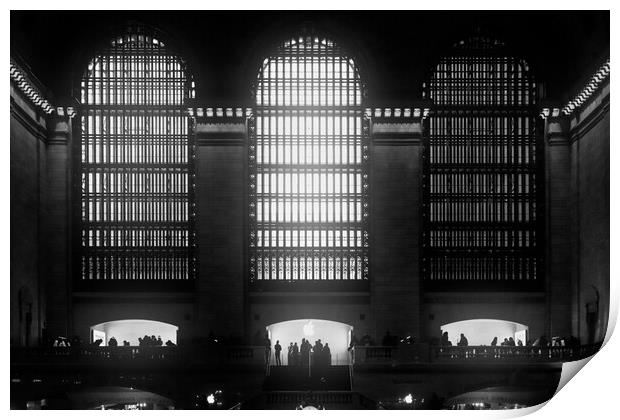 Grand Central Windows Print by Chris Lord