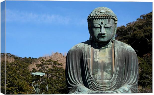 Others The Great Buddha in Kamakura, Japan Canvas Print by Lensw0rld 
