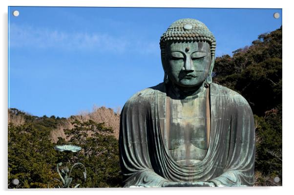 Others The Great Buddha in Kamakura, Japan Acrylic by Lensw0rld 