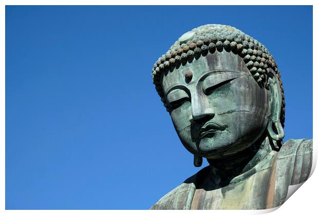 The Great Buddha in Kamakura, Japan Print by Lensw0rld 