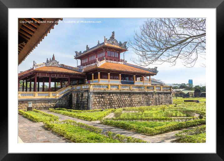 Hue Imperial Palace Framed Mounted Print by David Hare