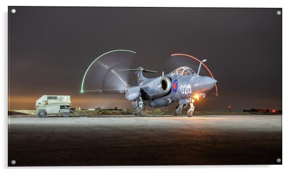 Blackburn Buccaneer XX894 Acrylic by J Biggadike